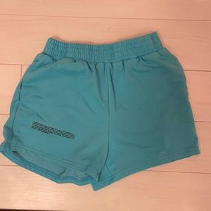 BLUE SOFT SHORTS FROM GLAM BEAR. SIZE MEDIUM.